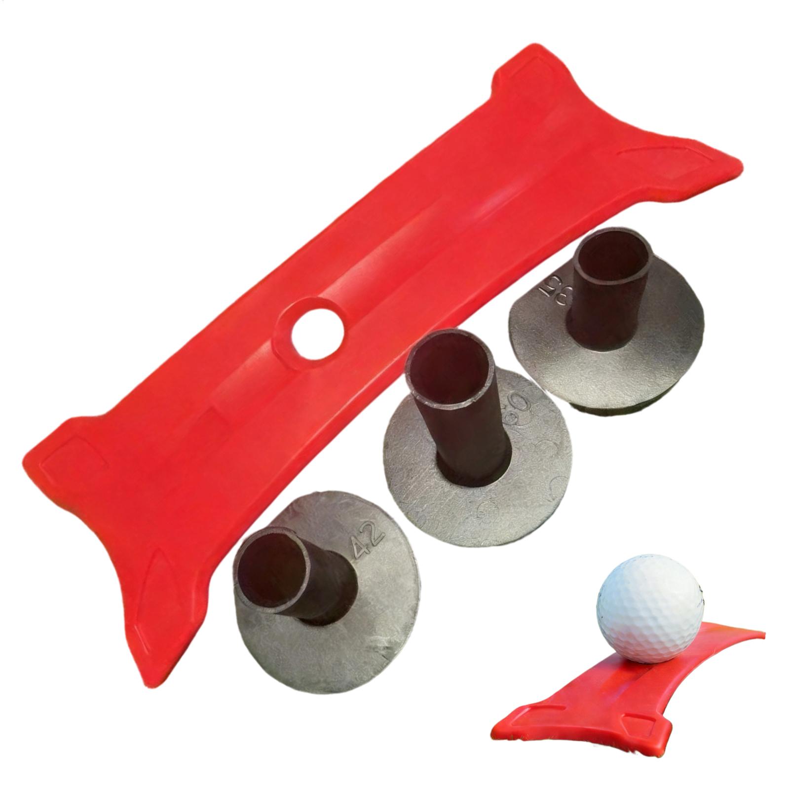 Golf Equipment For Youth - ポータブルプロフェッショナル滑り止めゴルフティー スイング練習用ランチパッド 男女兼用 大人/青少年向け 室内/裏庭用
