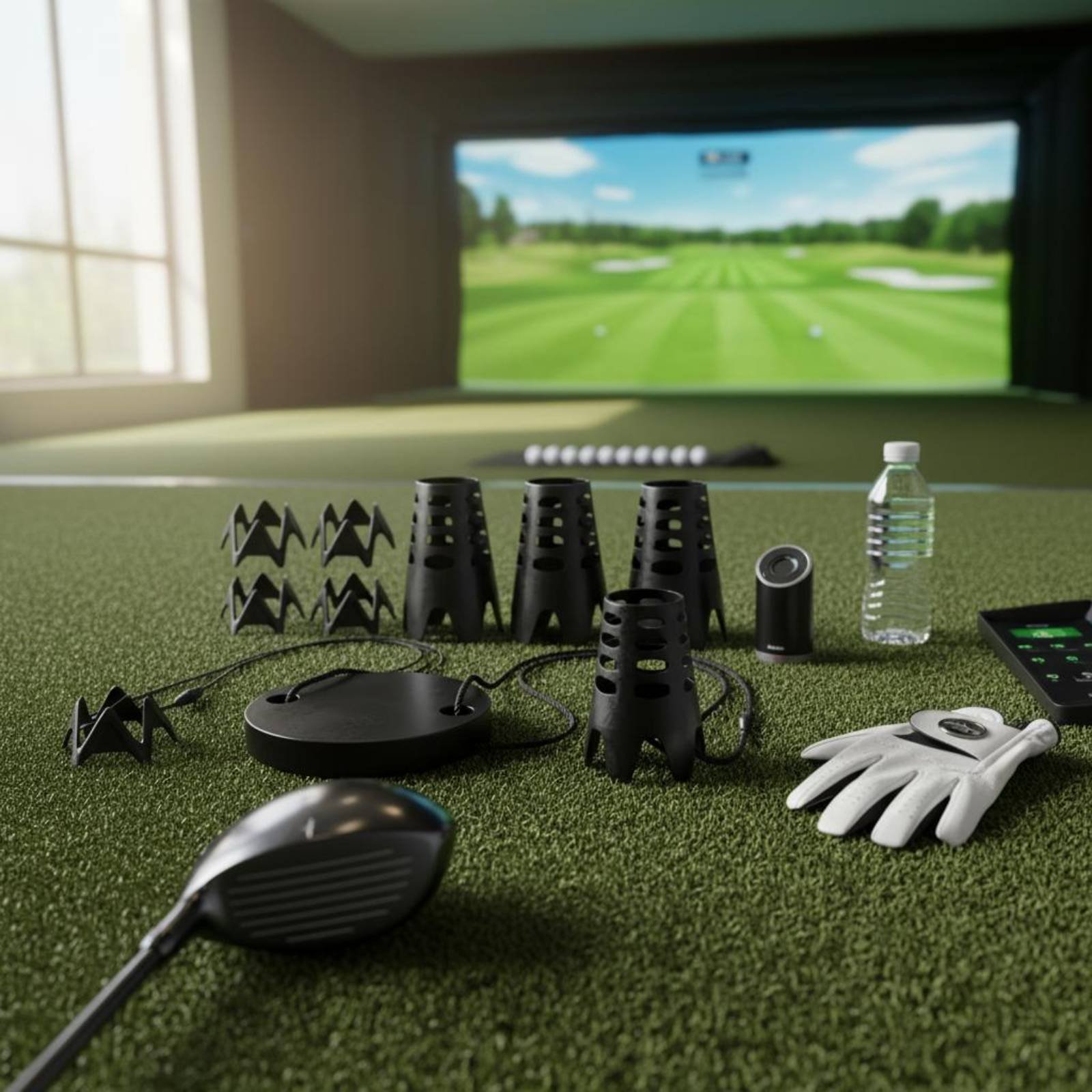 ゴルフティーウェイトセット 高さ調節可能 ゴルフティーコーチ - Golf Equipment And Gear のレビューと価格
