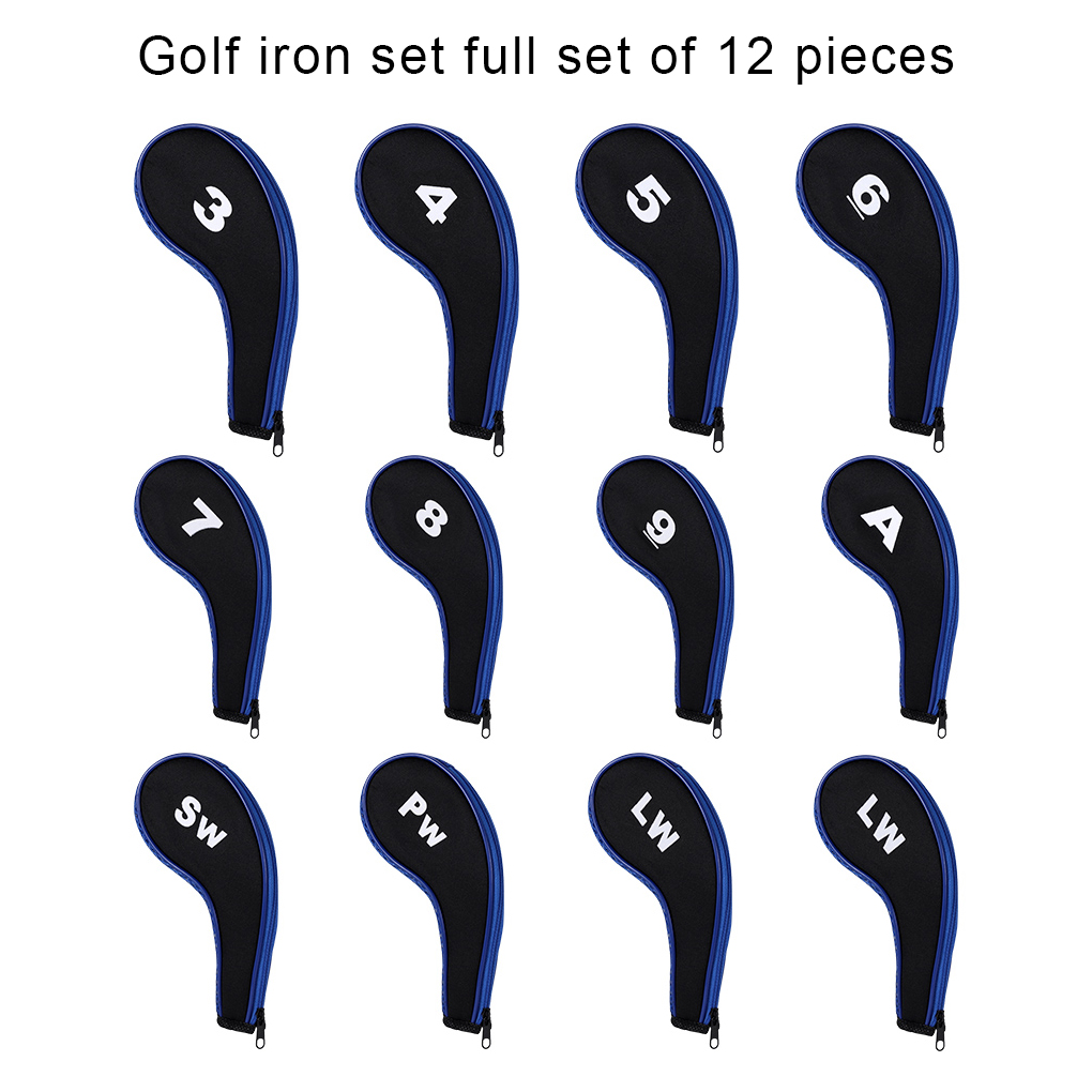 12 個のゴルフヘッドカバー、素敵なギフト、幅広い互換性、絶 - Golf Equipment And Gear のレビューと価格