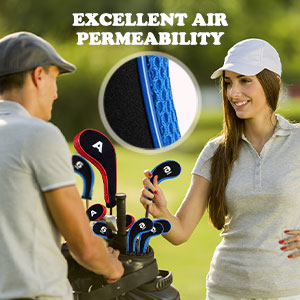 12 個のゴルフヘッドカバー、素敵なギフト、幅広い互換性、絶 - Golf Equipment And Gear のレビューと価格