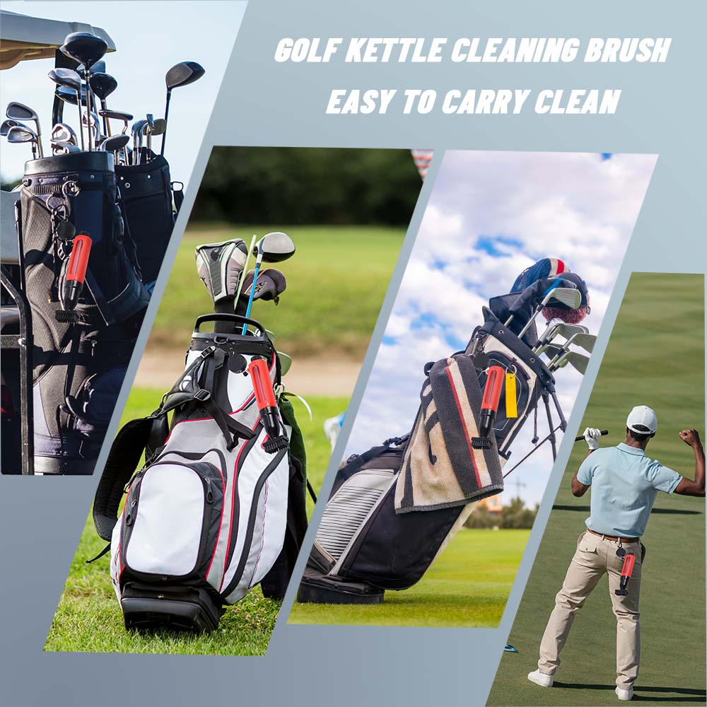 ゴルフクラブクリーニングブラシ フック付き ポータブル圧力水 - Golf Equipment Wholesale のレビューと価格